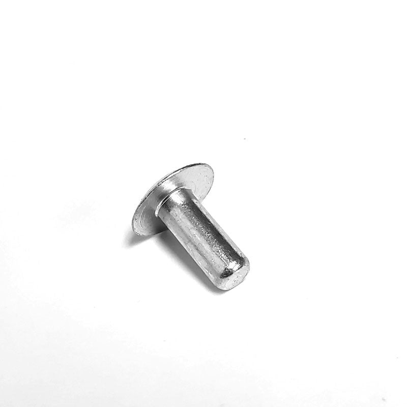 100x L/16mm 1/4" Dia Alu Brazier Head Solid Rivet Fastener Soft Trailer Repair-Hardware Fasteners-BuildFastCar-BFC-TTP-SRT-BZH-025-062-ST