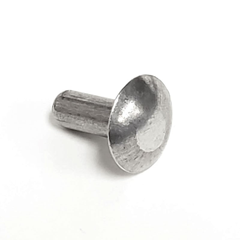 100x L/13mm 3/16" Dia Alu Brazier Head Solid Rivet Fastener Soft Trailer Repair-Hardware Fasteners-BuildFastCar-BFC-TTP-SRT-BZH-018-050-ST