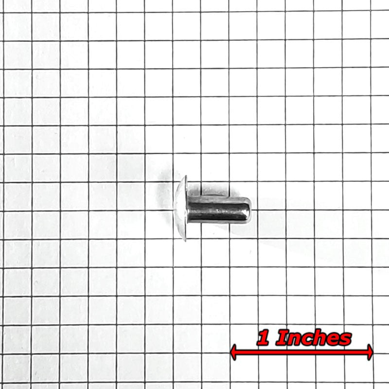 100x L/10mm 3/16" Dia Alu Brazier Head Solid Rivet Fastener Hard Trailer Repair-Hardware Fasteners-BuildFastCar-BFC-TTP-SRT-BZH-018-044-HD