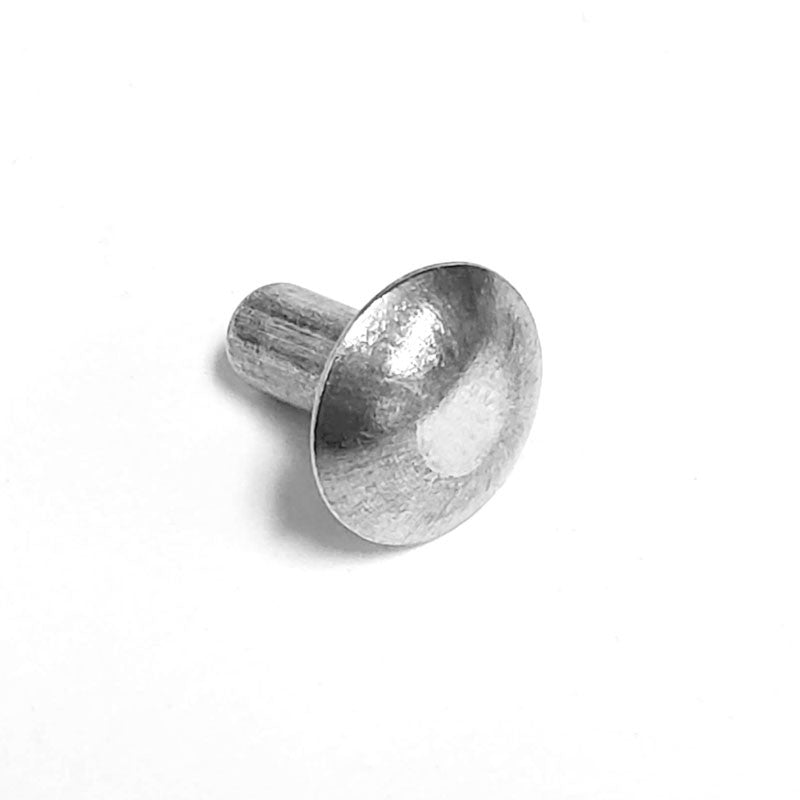 100x L/10mm 3/16" Dia Alu Brazier Head Solid Rivet Fastener Soft Trailer Repair-Hardware Fasteners-BuildFastCar-BFC-TTP-SRT-BZH-018-044-ST