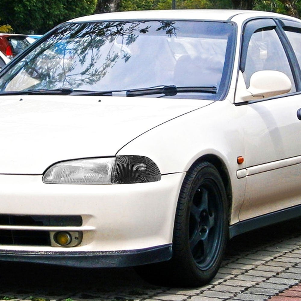 Black Housing Clear Lens Reflector Corner Light For 92-95 Civic Sedan EG8/9 EH9