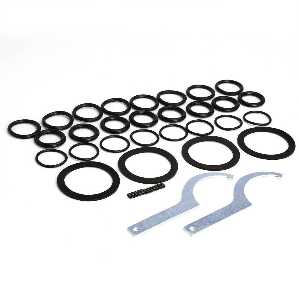 Front/Rear Black Scaled Blue Coilover Lowering Spring Kit For 01-05 Honda Civic EM/ES Coupe/Sedan-Shocks & Springs-BuildFastCar