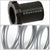 Front/Rear Black Scaled Silver Coilover Lowering Spring Kit For 01-05 Honda Civic EM/ES Coupe/Sedan-Shocks & Springs-BuildFastCar