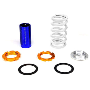 Adjust White Scaled Coilover Spring+Red Gas Shock Absorbers TY22 For 88-91 Civic-Shocks & Springs-BuildFastCar
