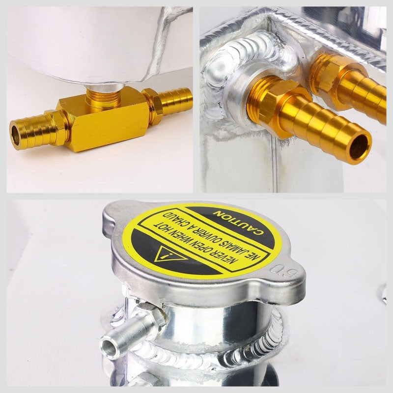 8.5" x 3" Coolant Recovery Overflow Oil Tank Can Bottle for 97-04 Corvette 5.7L-Performance-BuildFastCar