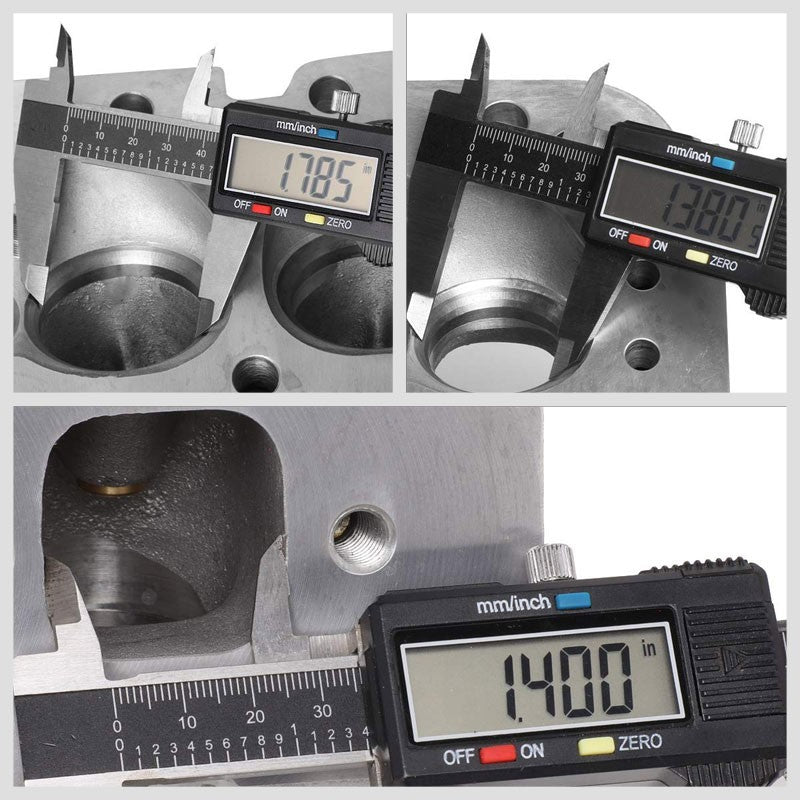 Aluminum 200cc Intake 68cc Bare Cylinder Head For Small Block Chevrolet 350 SBC-Performance-BuildFastCar