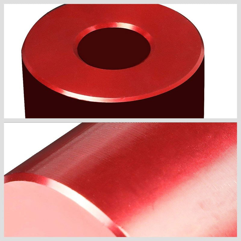 Red 1" Drop Aluminum Front Differential Drop Spacer Kit For 05-17 Tacoma 4WD/AWD-Suspension-BuildFastCar