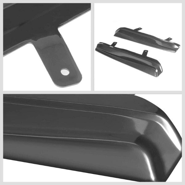 Pair Upper Mean Look Headlight Eyelid Eyebrow Cover For 99-05 Volkswagen Jetta-Exterior-BuildFastCar