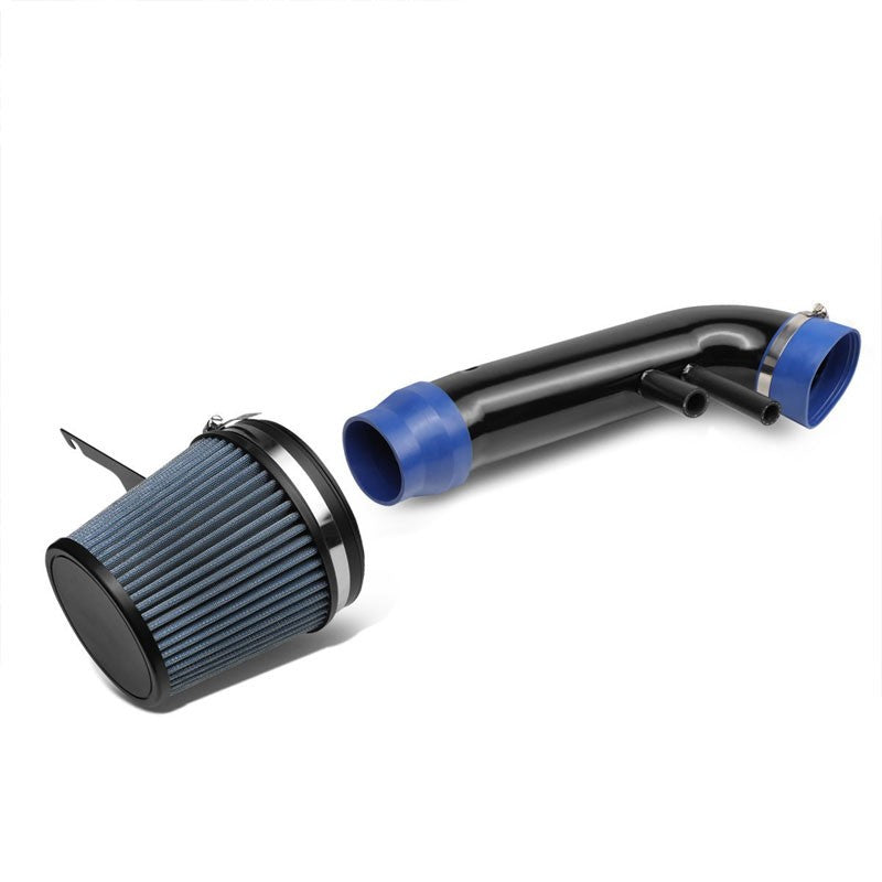 3.5" Black Pipe/Blue Filter+Shortram Air Intake Kit For 96-01 Mustang 4.6L V8-Performance-BuildFastCar