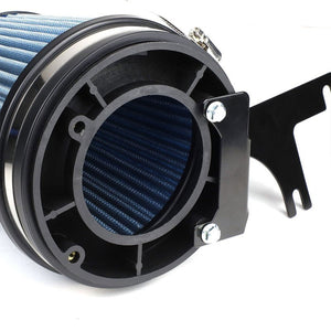 3.5" Black Pipe/Blue Filter+Shortram Air Intake Kit For 96-01 Mustang 4.6L V8-Performance-BuildFastCar
