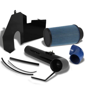 Black Cold Air Induction Intake+Heat Shield For 00-03 Sequoia/Tundra V8 4.7L-Performance-BuildFastCar