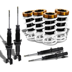 Adjust White Scaled Coilover+Black Gas Shock Absorbers TY33 For 94-01 Integra