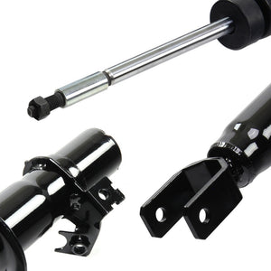 Adjust Red Scaled Coilover Spring+Black Gas Shock Absorbers TY33 For 96-00 Civic-Shocks & Springs-BuildFastCar