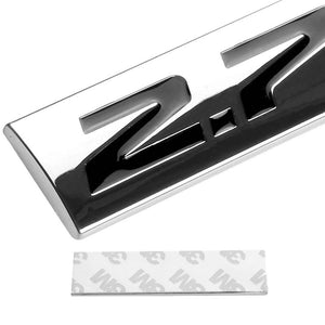 Black/Chrome 2.7L Logo Sign Back Trunk Trim Badge Decal Plate Emblem-Exterior-BuildFastCar