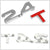 Chrome 2.4T Number Sign Logo Rear Trunk Badge Emblem Decal w/ 3M Adhesive-Exterior-BuildFastCar