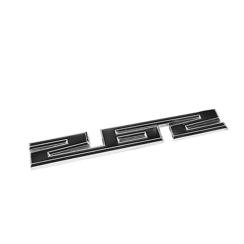 Black/Chrome 262 Cu Sign Logo Engine Badge Emblem Polished Decal Plate 3M Tape-Exterior-BuildFastCar