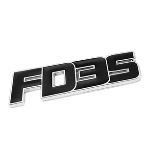 Black FD3S Trim Logo Sign Sport Coupe Trunk Badge Emblem Metal Decal 3M Sticker-Exterior-BuildFastCar