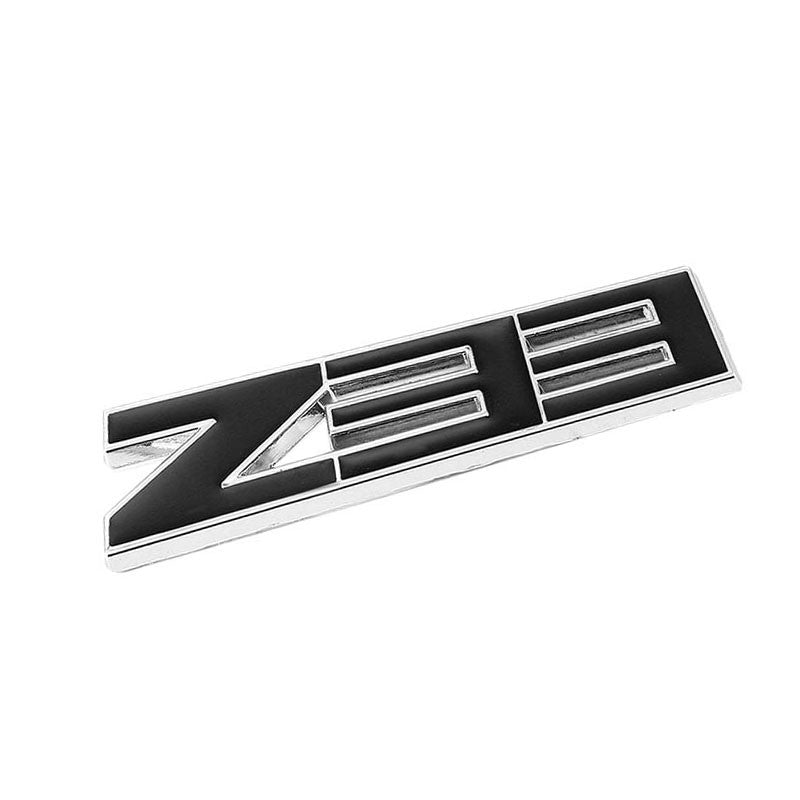 Black/Chrome Z33 Number Logo Sport Engine Badge Emblem Decal Plate 3M Sticker-Exterior-BuildFastCar