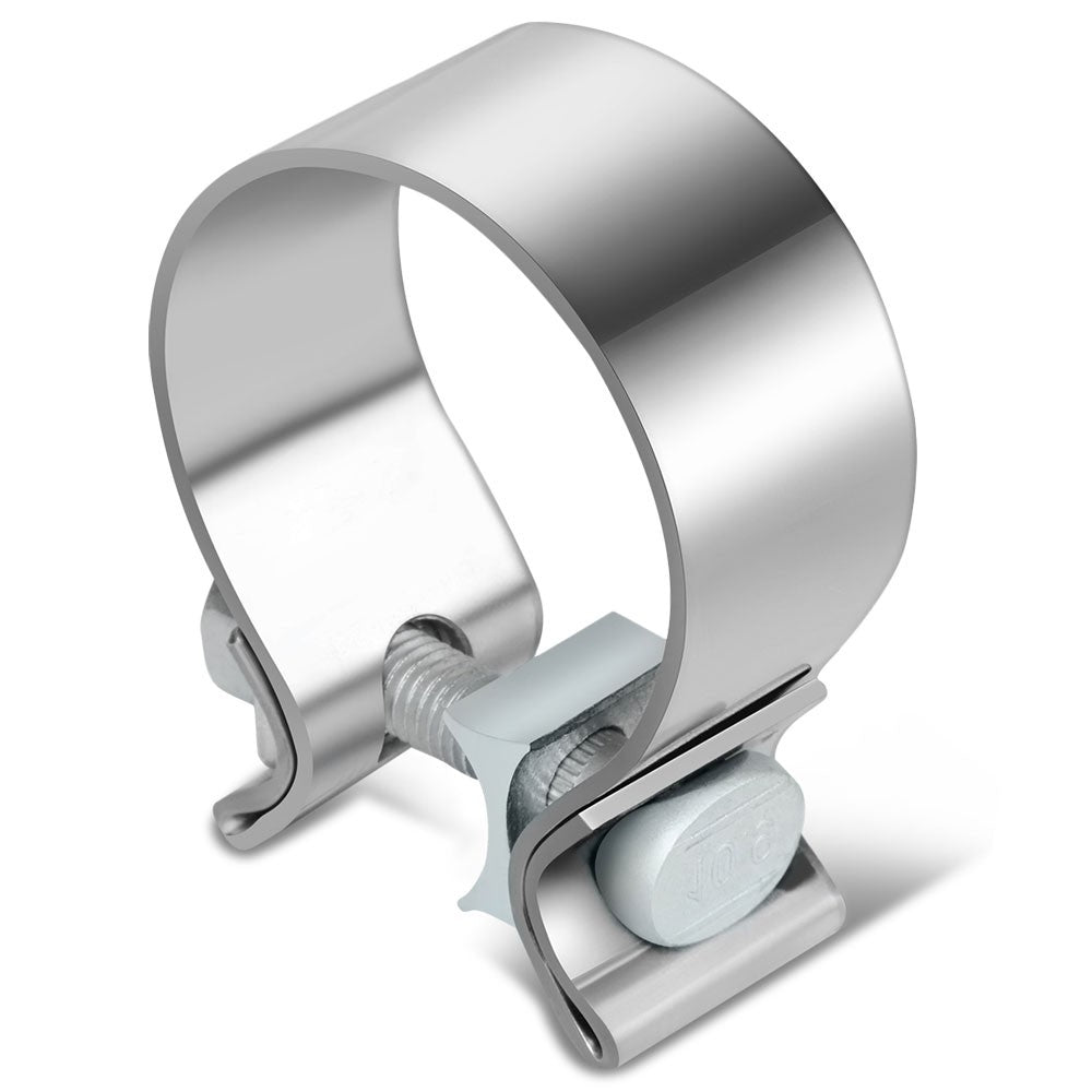 1X BFC 2.25" Exhaust Muffler Pipe Tube Narrow Band Clamp Sleeves 53-EPC-1002
