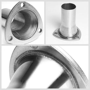 3.00"-2.375" SS 3-Bolt Flange Race Exhaust Merge Collector For Joiner Header-Performance-BuildFastCar