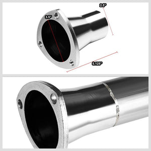 3.50"-2.50" SS 3-Bolt Racing Exhaust Merge Collector For Join Manifold Header-Performance-BuildFastCar