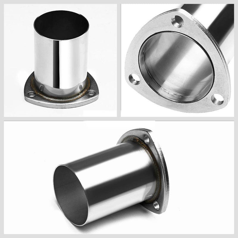 3.00"-3.00" SS 3-Bolt Flange Race Exhaust Merge Collector For Joiner Header-Performance-BuildFastCar