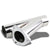 3.00" OD-3.00" OD 16 Guage SS 3-Bolt Racing Exhaust Cutout For Y-Pipe Catback-Performance-BuildFastCar