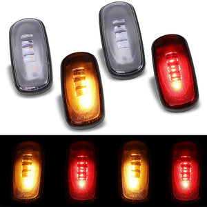 4x Clear LED Clearance Side Marker Light For 03-09 Ram 2500/3500 Dually Fender-Lighting-BuildFastCar-BFC-SML-DOD03RAM-CH