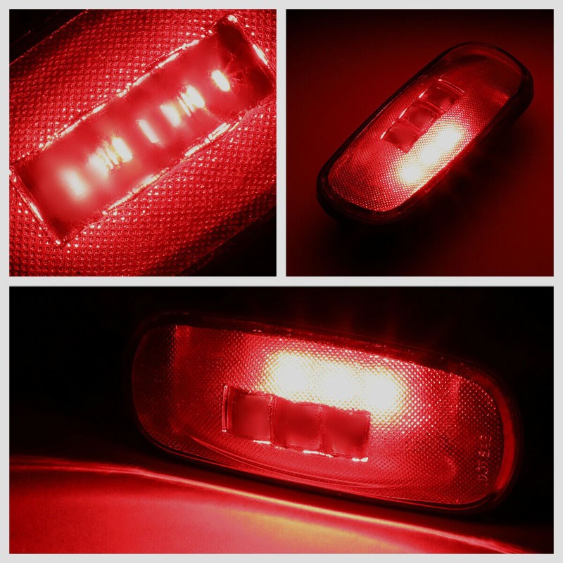 4x Smoke LED Clearance Side Marker Light For 03-09 Ram 2500/3500 Dually Fender-Lighting-BuildFastCar-BFC-SML-DOD03RAM-SM