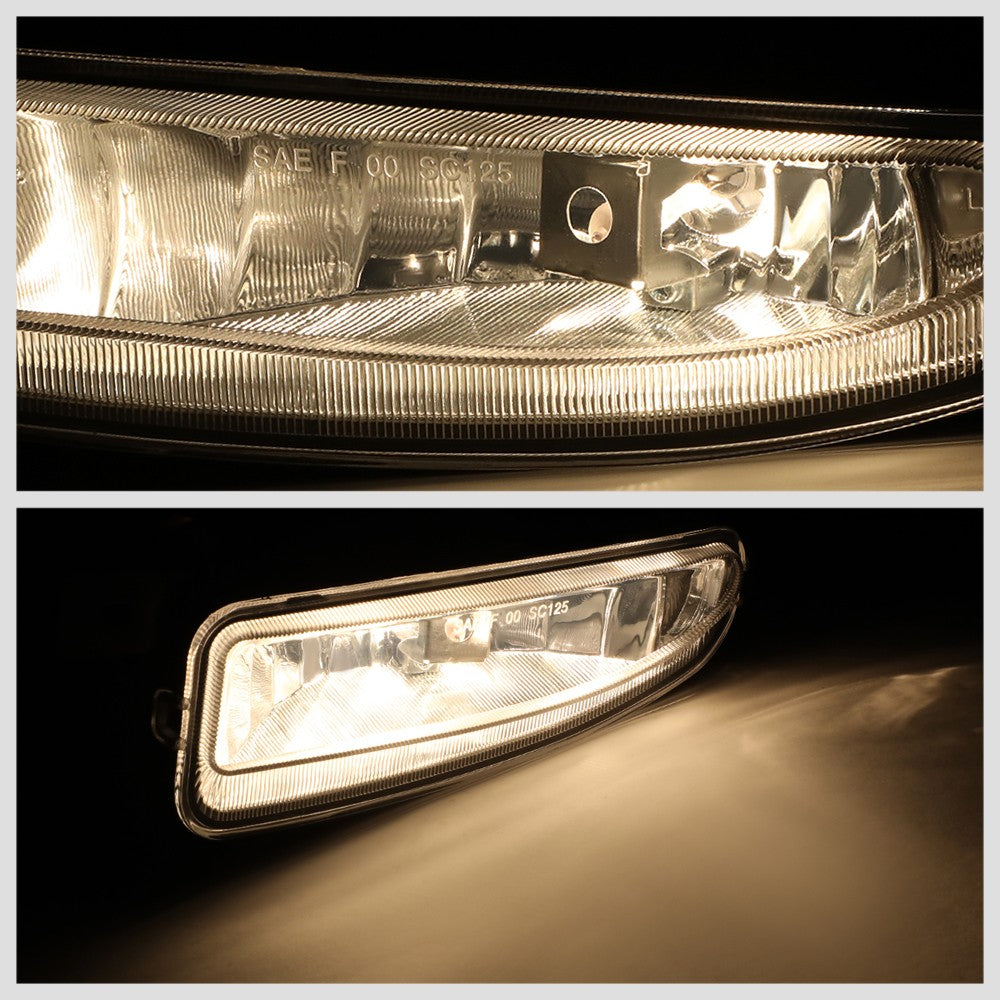 Front Bumper Replace Left Halogen Fog Light 880 Bulb For 01-02 Saturn L100