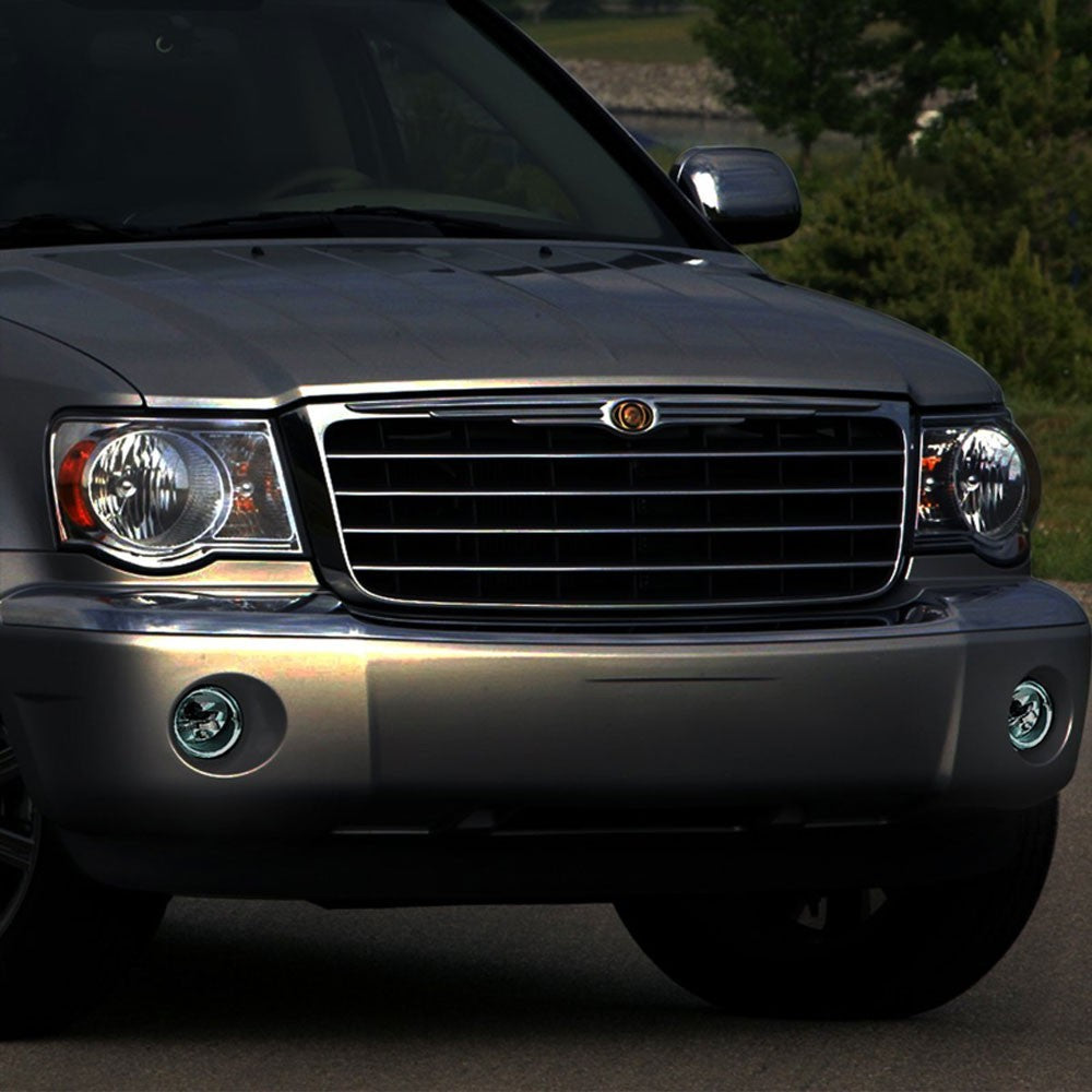 Smoke OE Halo Fog Light Lamp 05-10 Chrysler 300 08-09 Caliber SRT-4 06 Charger SRT-8 BFC-FOLK-SW-CHY300-HALOSM