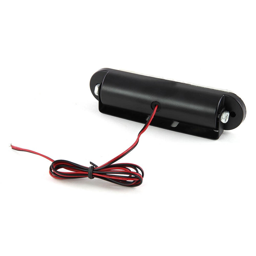 6" L Clear 16 White LED Front Bumper Day Time Running Light Fog Lamp BFC-FOLK-LED16