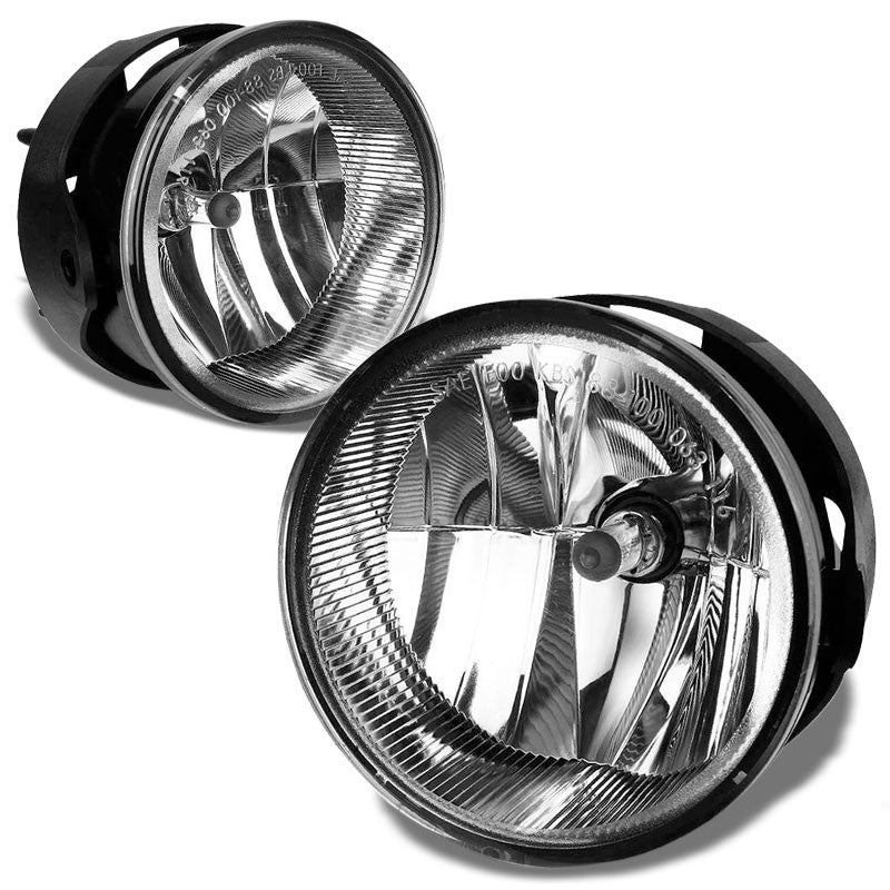 Front Bumper Fog Light Lamp+Halo Ring CCFL DRL+Bulb Clear Lens For 08-11 Ranger-Exterior-BuildFastCar