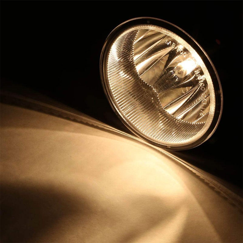 Front Bumper Fog Light Lamp+Halo Ring CCFL DRL+Bulb Clear Lens For 08-11 Ranger-Exterior-BuildFastCar