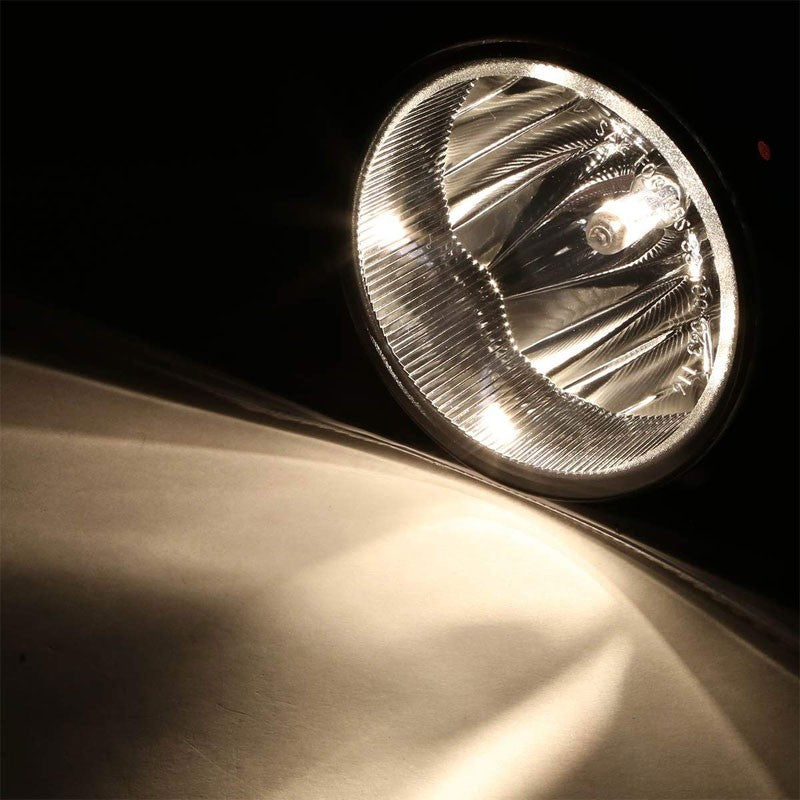 Front Bumper Fog Light Lamp+Halo Ring CCFL DRL+Bulb Smoke Lens For 08-11 Ranger-Exterior-BuildFastCar