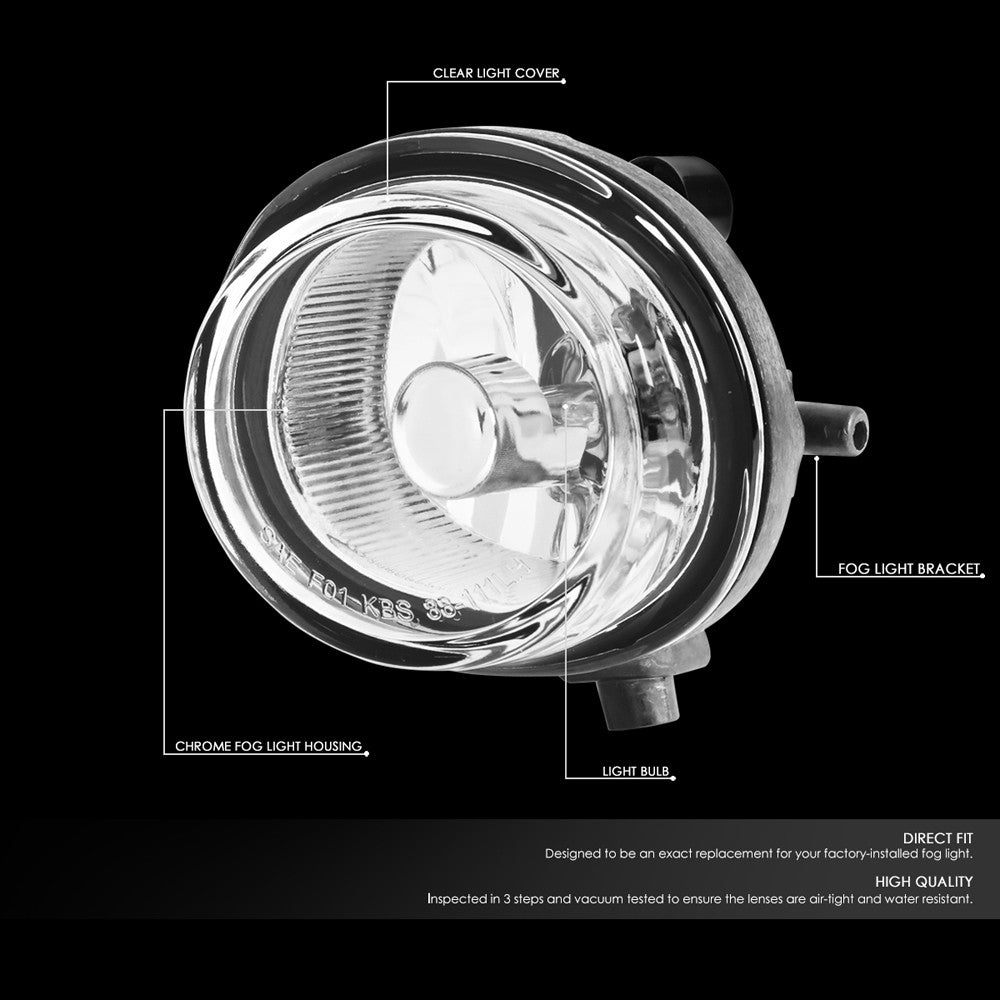 Front Bumper Replace Left/Right Halogen Fog Light H11 Bulb For 04-06 Mazda MPV