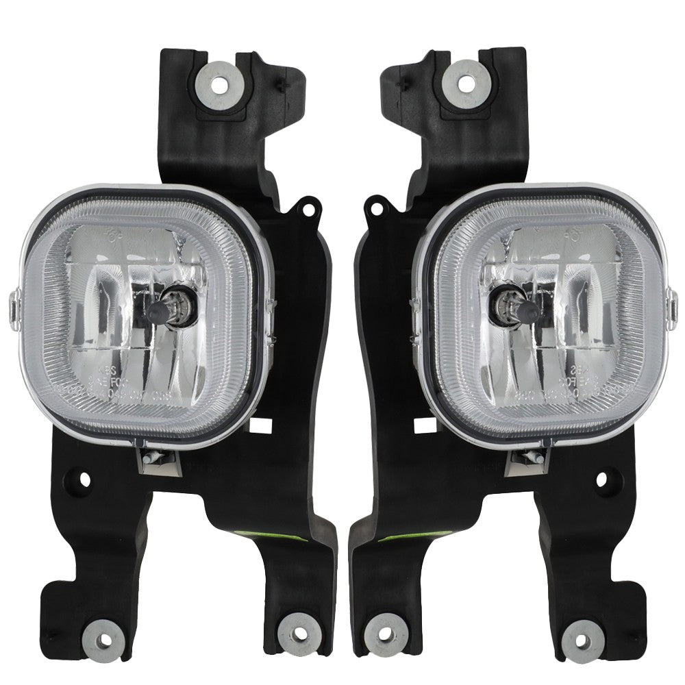 Front Bumper Replace Left/Right Halogen Fog Light OEM 08-10 F-450 SD BFC-FOLK-OE-0057-LR