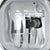 Front Bumper Replace Left/Right Halogen Fog Light H10 Bulb For 08-10 F-450 SD