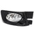 Front Bumper Replace Right Halogen Fog Light OEM H11 Bulb 03-05 Accord BFC-FOLK-OE-0069R