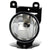 Front Bumper Replace Left Halogen Fog Light 880 Bulb 02-06 Sierra 1500 BFC-FOLK-OE-0079L