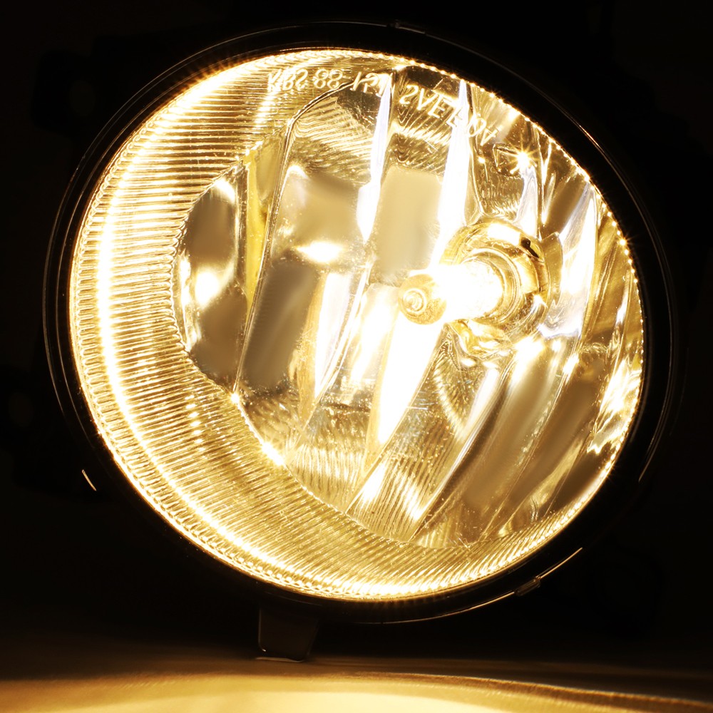 Front Bumper Replace Left Halogen Fog Light H16 Bulb For 13-15 RAV4