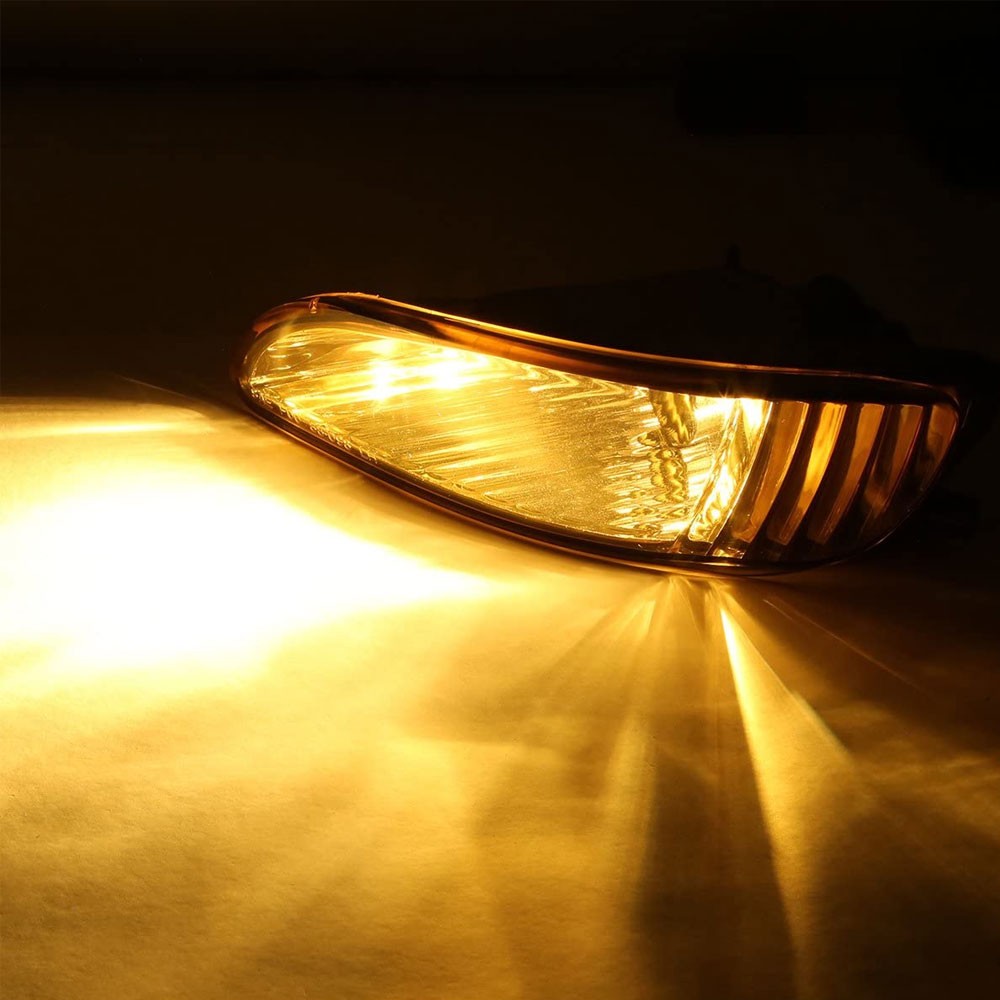 Lexus RX330 XU30 Amber Lens Reflector Fog Light Lamp Kit
