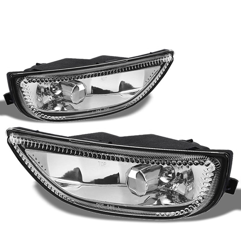 Clear OE Bumper Fog Light Lamp +BulbToyota 01-02 Corolla E120 BFC-FOLK-NS-TOY01CORCH