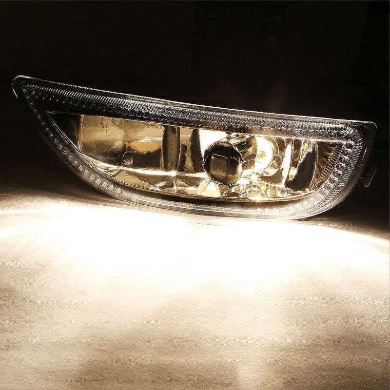 Clear Lens OE Front Bumper Fog Light Lamp+Bulb For Toyota 01-02 Corolla E120