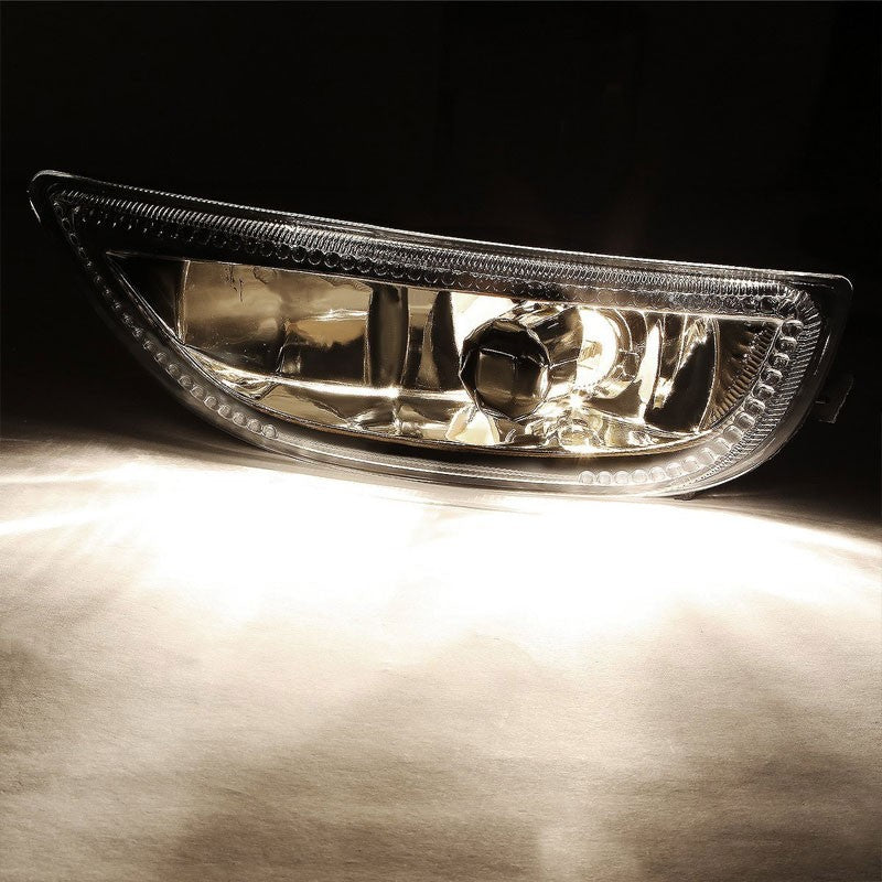 Smoke Lens Front Bumper Fog Light Lamp+Bulb For Toyota 01-02 Corolla E120