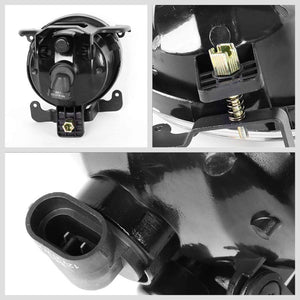Front Bumper Driving Fog Light Lamp Kit+Bulbs Amber Lens For 03-06 Accent 3Dr-Exterior-BuildFastCar
