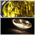 Front Bumper Replace Fog Light Lamp Chrome Bezel+Bulb Amber Len For 12 Civic 4Dr-Exterior-BuildFastCar