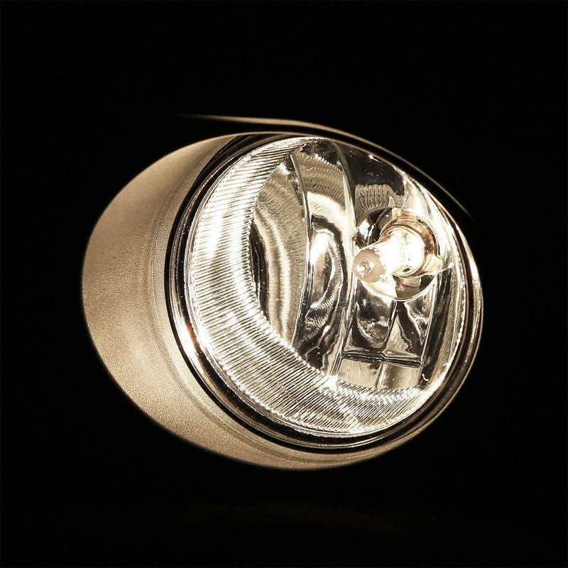 Front Bumper Drive Fog Light Lamp Black Bezel+Bulbs Amber Lens For 11-14 Charger-Exterior-BuildFastCar