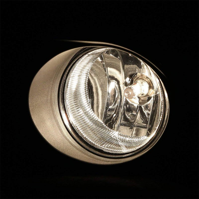 Front Bumper Drive Fog Light Lamp Black Bezel+Bulbs Clear Lens For 11-14 Charger-Exterior-BuildFastCar