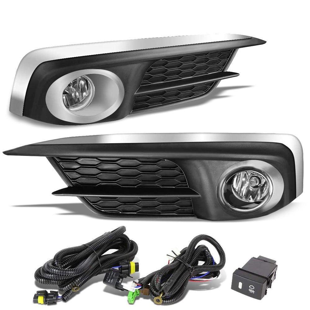 16-17 Civic Coupe/Sedan Clear Lens Reflector Fog Light